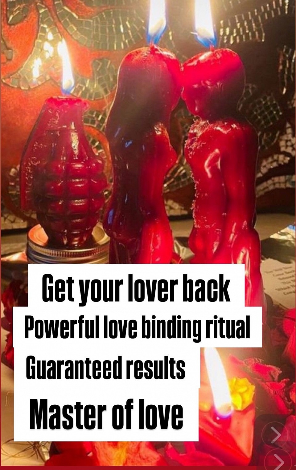 Lover binding ritual